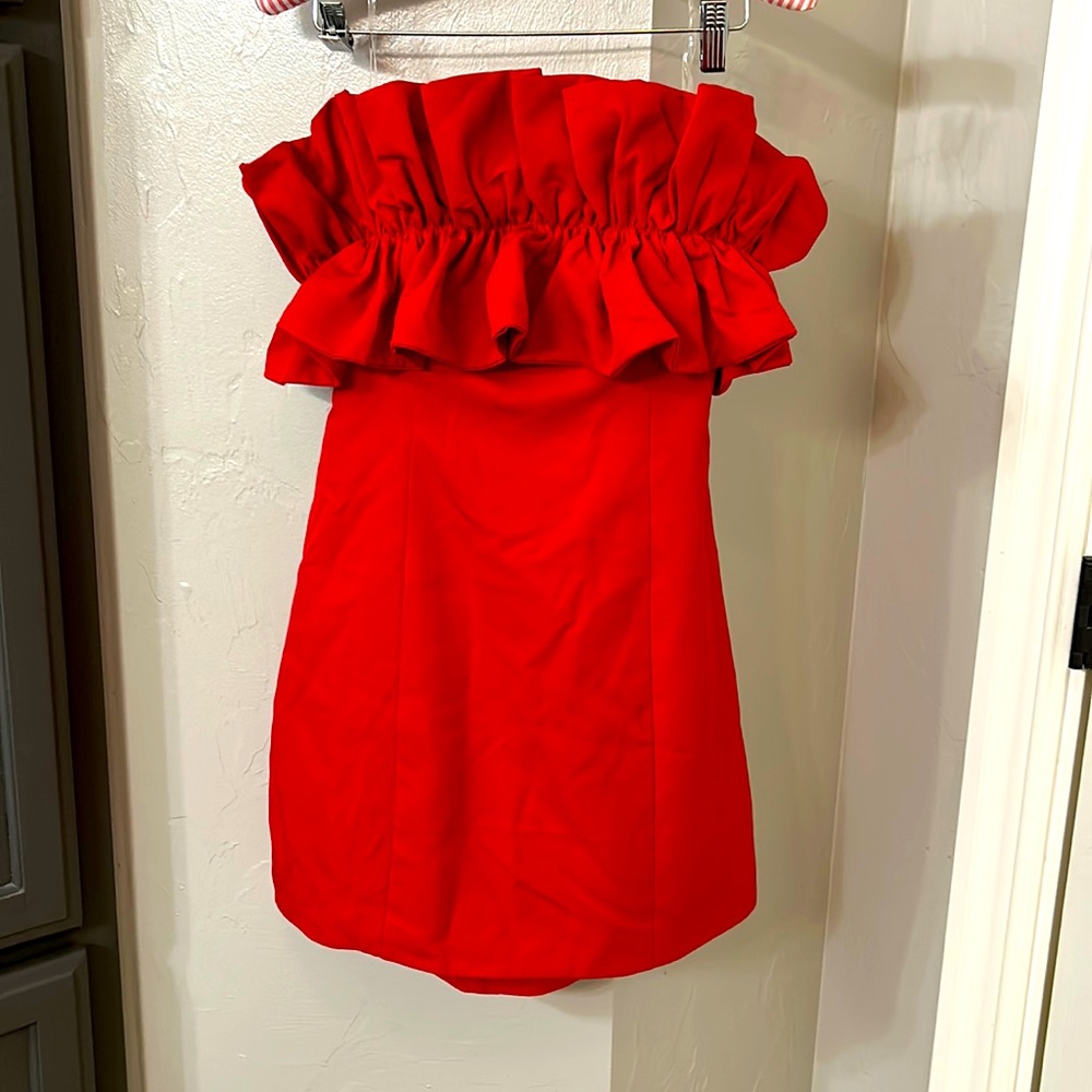 Red dress